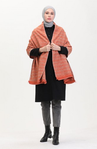Brick Red Shawl 1035-01