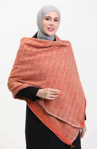 Brick Red Shawl 1035-01