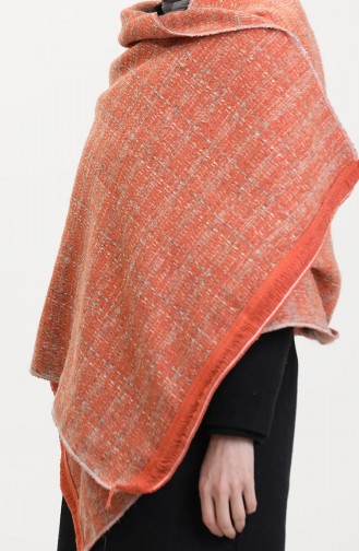 Brick Red Shawl 1035-01