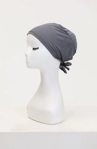 Effen Gekamde Katoenen Muts 7002-09 Gerookt 7002-09