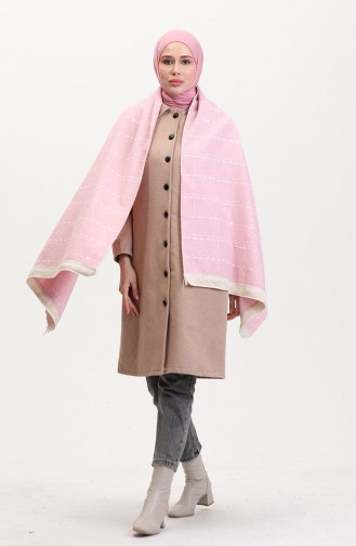 Dusty Rose Shawl 1001-01