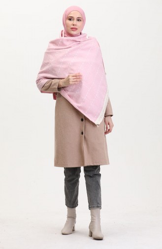 Dusty Rose Shawl 1001-01