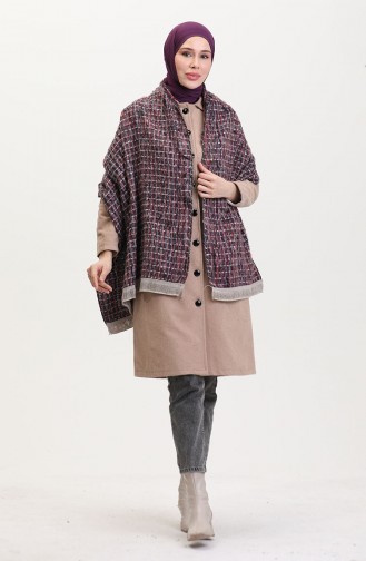 Lila Schal 1016-01