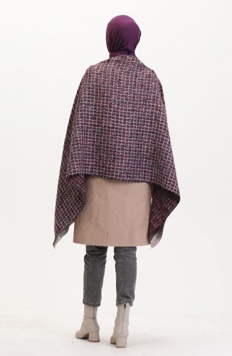 Lila Schal 1016-01