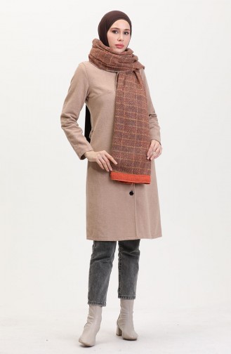 Brick Red Shawl 1023-01