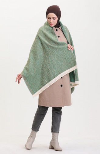 Khaki Shawl 1025-01