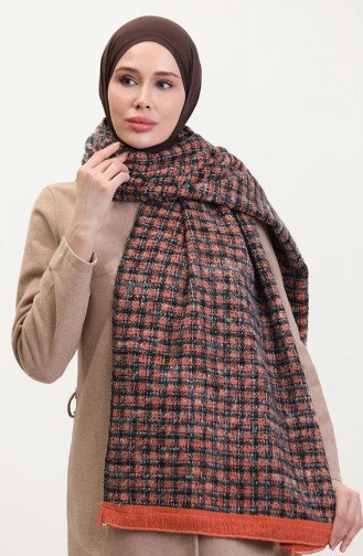 Brick Red Shawl 1028-01