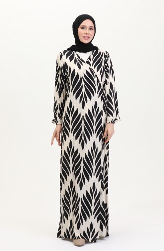 Black Prayer Dress 4483AP-04