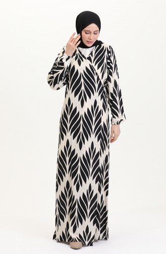 Black Prayer Dress 4483AP-04
