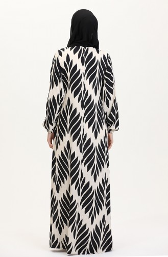 Black Prayer Dress 4483AP-04