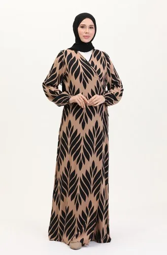 Brown Prayer Dress 4483AP-05