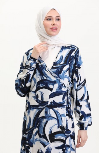 Blue Praying Dress 4483AH-01