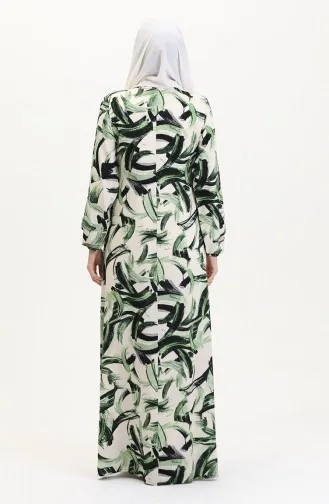 Side-Tie Prayer Dress 4483AH-02 Green 4483AH-02