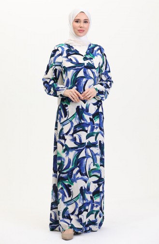 Blue Praying Dress 4483AH-05