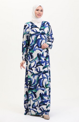 Blue Praying Dress 4483AH-05