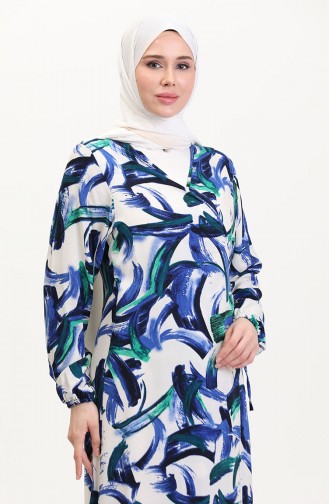 Blue Praying Dress 4483AH-05