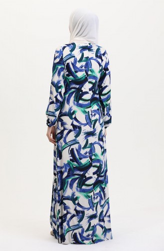 Blue Praying Dress 4483AH-05