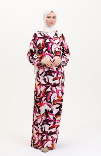 Robe de Prière Rose 4483AH-06