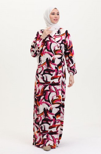 Robe de Prière Rose 4483AH-06