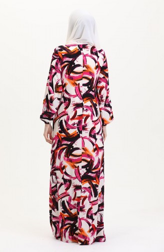 Robe de Prière Rose 4483AH-06