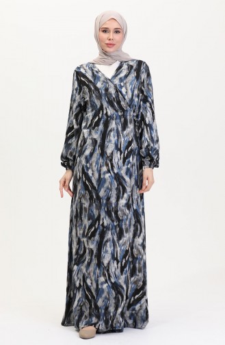 Black Praying Dress 4483AI-01