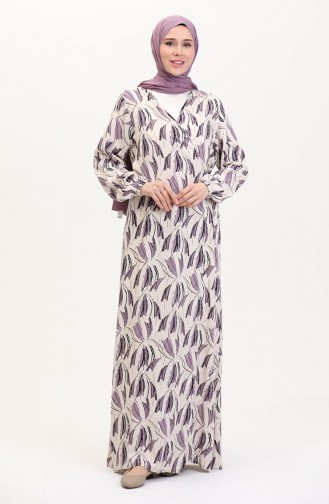 Light Lilac Praying Dress 4483AJ-05