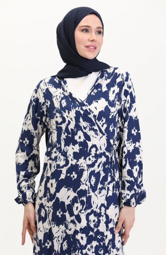 Navy Blue Praying Dress 4483AK-01