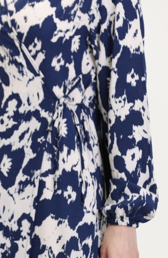 Navy Blue Praying Dress 4483AK-01