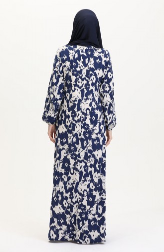 Navy Blue Praying Dress 4483AK-01