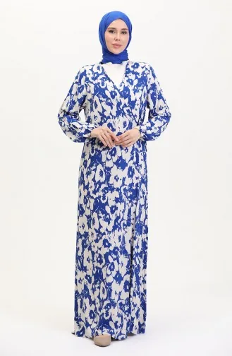 Robe de Prière Indigo 4483AK-02