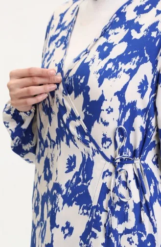 Robe de Prière Indigo 4483AK-02