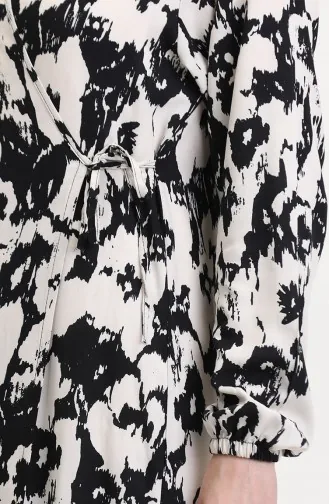 Robe de Prière Noir 4483AK-03