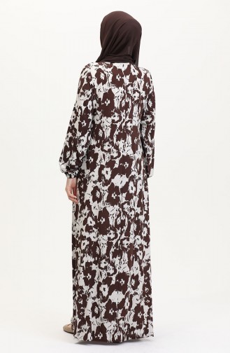 Brown Praying Dress 4483AK-05
