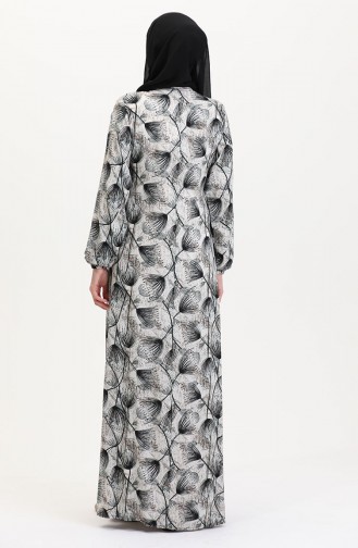 Robe de Prière Khaki 4483AN-02