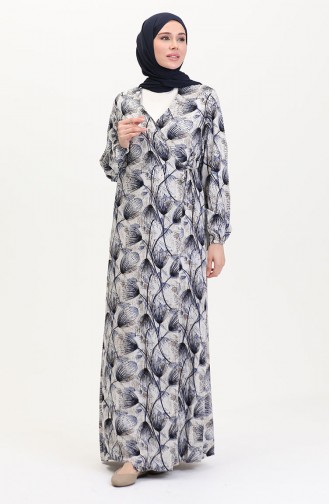Robe de Prière Indigo 4483AN-03