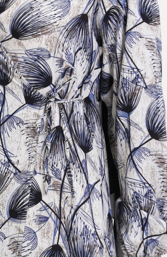 Robe de Prière Indigo 4483AN-03