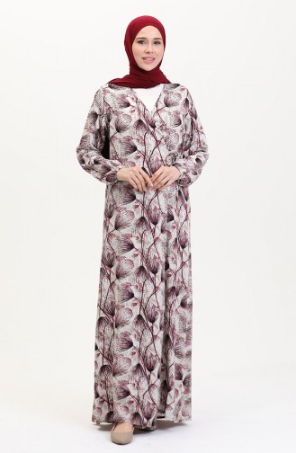 Robe de Prière Rose 4483AN-04