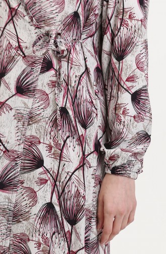 Robe de Prière Rose 4483AN-04