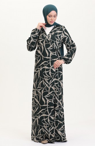 Robe de Prière Khaki 4483AO-02