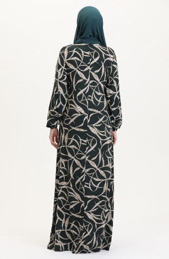 Robe de Prière Khaki 4483AO-02
