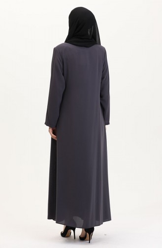 عباءه أسود فاتح 5075-05
