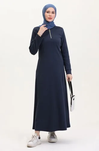 Sportjurk Met Voorste Dijbeen 6534-01 Marineblauw 6534-01