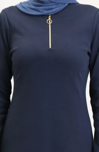 Sportjurk Met Voorste Dijbeen 6534-01 Marineblauw 6534-01