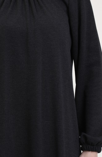 Schwarz Hijab Kleider 994907-01