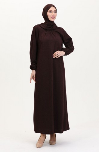 Braun Hijab Kleider 994907-06