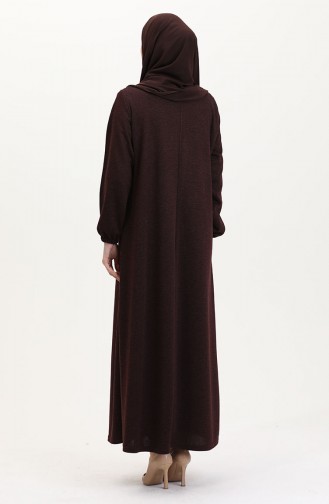 Braun Hijab Kleider 994907-06