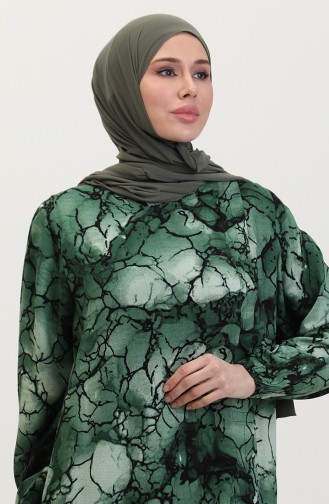 Green Abaya 6368-01