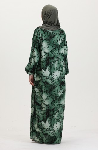 Green Abaya 6368-01