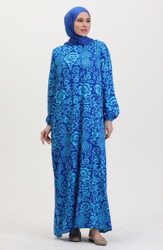 Robe de Prière Bleu 6370-04