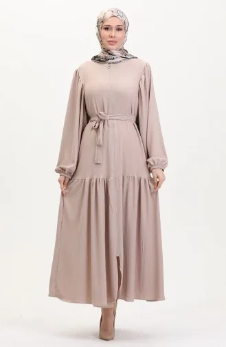 Ballonmouw Abaya 1026-09 Licht Nerts 1026-09